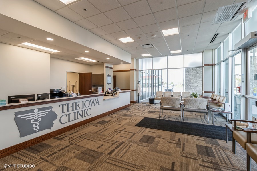 The Iowa Clinic North Waukee Lobby Interior