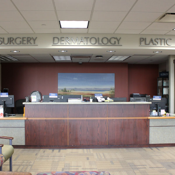 The Iowa Clinic Dermatology West Des Moines front desk